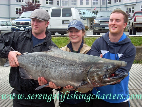 A Massive Sixty Four Pound British Columbia Salmon – Bow River Blog