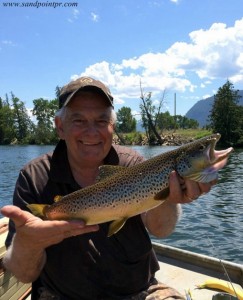 brown trout fishing Idaho