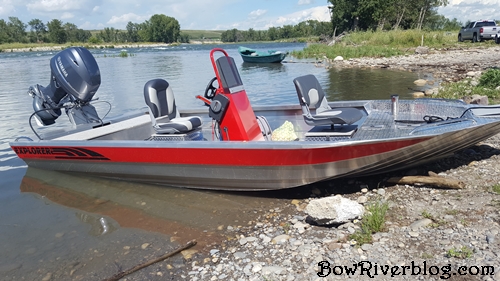 guided jet boat fishing trips bow river