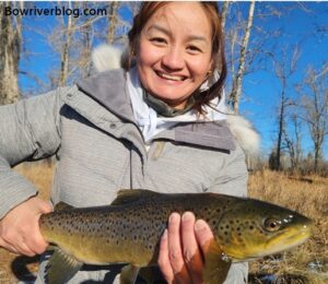 Crankbait fishing Bow River, Alberta